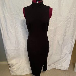 WHBM Sleeveless Sheath Black Dress - Size 8